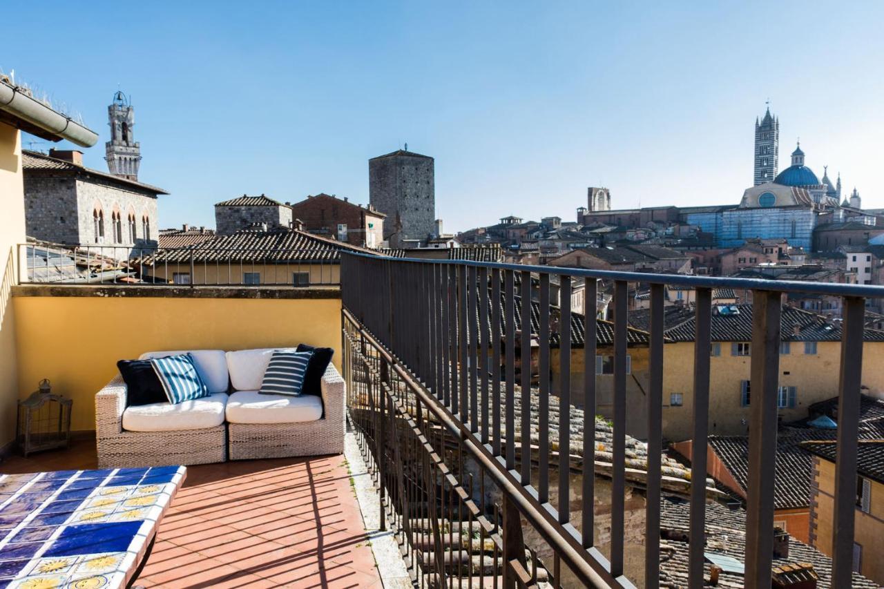 Apartmán La Terrazza Sul Duomo Siena Exteriér fotografie